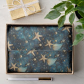 海ヒトデ模様ティッシュペーパー 薄葉紙 (ギフト)