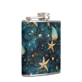 海ヒトデ模様ビニール包まれたフラスコ フラスク (右)