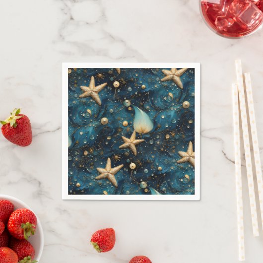 海ヒトパターン紙ナプキンス スタンダードカクテルナプキン (インサイチュ)