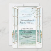 海ビューシーシェル結婚ズ 招待状 (正面)