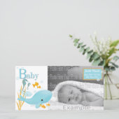 海ビューベビー写真コメント 案内状 (スタンド正面)