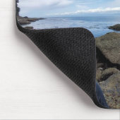 海ビュー、魔法の波のアクションを楽しむ マウスパッド (コーナー)