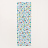 海ビーチとヒトデ、貝殻、小石 ヨガマット (裏面)