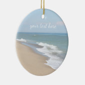 海ビーチと波 セラミックオーナメント (右)