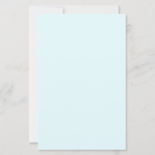 海ビーチの結婚背景のメニューテンプレート (裏面)