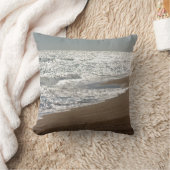 海ビーチをテーマにした装飾用クッション クッション (ブランケット)