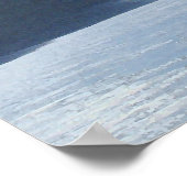 海ビーチイザヤ41:10プリント ポスター (角)