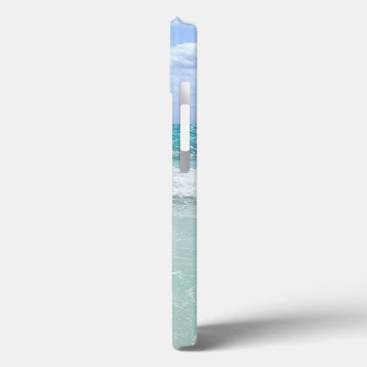 海ビーチウェーブ名前の追加 Case-Mate iPhoneケース (裏面 / 左)