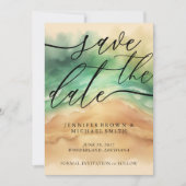 海ビーチカスタムシグネチャーグリーンサン セーブザデート (正面)