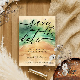 海ビーチカスタムシグネチャーグリーンサン セーブザデート