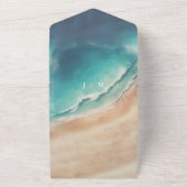 海ビーチサマースペシャル オールインワン招待状 (外側)