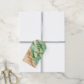 海ビーチサマーパーティー結婚式サンキューサニー ギフトタグ (より糸付き)