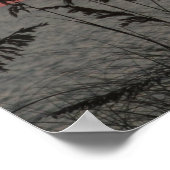 海ビーチサンセットフォト自然ウォールポスター ポスター (角)