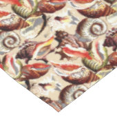 海ビーチサンディシーシェルパターン テーブルクロス (アングル)