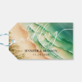 海ビーチシグネチャーサマーサン ギフトタグ (裏面横)