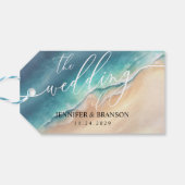 海ビーチシグネチャーサマーシック ギフトタグ (裏面横)