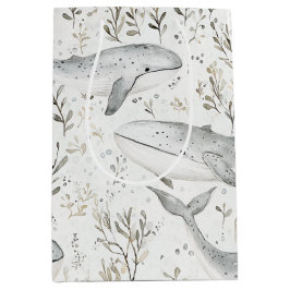 海ビーチシーグレイ ミディアムペーパーバッグ