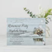 海ビーチシーシェル、バルーン、ワインリタイア 招待状 (スタンド正面)