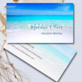 海ビーチシーホリデーレンタルアクアブルースタイリッシュ 名刺