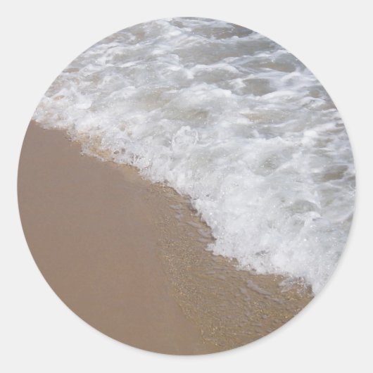 海ビーチシール ラウンドシール (正面)