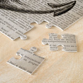 海ビーチセーラーヴィンテージ航海のいかり ジグソーパズル (側面)