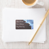 海ビーチテーマ ラベル (インサイチュ)