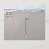 海ビーチテーマ 案内ポストカード (裏面)