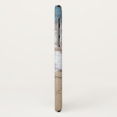 海ビーチハートを砂の中に名前 Case-Mate iPhoneケース (裏面/左)