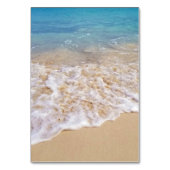 海ビーチハートテーブルカード テーブルナンバー (裏面)