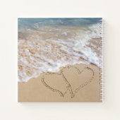 海ビーチハート ノートブック (裏面)