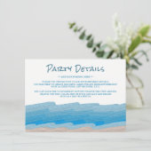 海ビーチバースデーパーティー詳細 招待状 (スタンド正面)