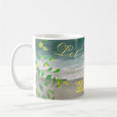 海ビーチパーティーマグギフト コーヒーマグカップ (左)