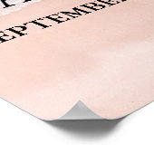 海ビーチパーム結婚ツリーへようこそ ポスター (角)