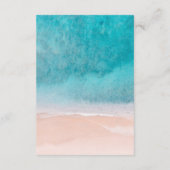 海ビーチパーム結婚ツリー詳細 エンクロージャーカード (裏面)