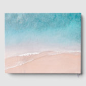 海ビーチパーム結婚ツリー ゲストブック (裏面)