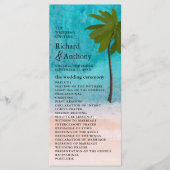 海ビーチパーム結婚ツリー プログラム (正面)