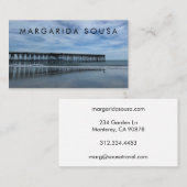 海ビーチピアブルーフォトトラベルツーリズム 名刺 (正面/裏面)