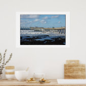 海ビーチピア ポスター (キッチン)