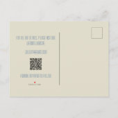 海ビーチブレンド日付ポストカードの保存 案内ポストカード (裏面)