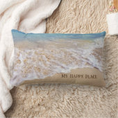 海ビーチマイハッピープレース ランバークッション (ブランケット)