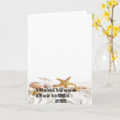 海ビーチメモリ カード (黄色い花)