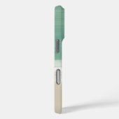 海ビーチモダンの水彩ブラシストローク名 Case-Mate iPhoneケース (裏面 / 右)