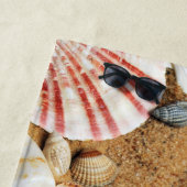 海ビーチライフシーシェルサマー ビーチタオル (インサイチュ)