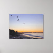 海ビーチ撮影 キャンバスプリント (正面)