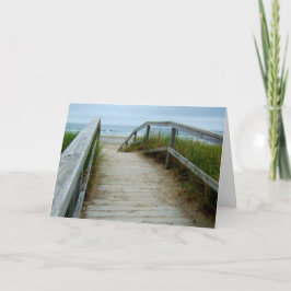 海ビーチ歩道 カード