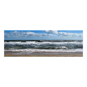 海ビーチ波 フォトプリント