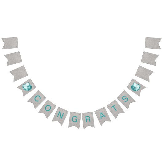 海ビーチ祝い バンティングフラッグ (全)