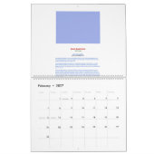 海ビーチ系列カレンダー カレンダー (2月 2027)