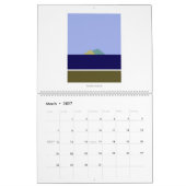 海ビーチ系列カレンダー カレンダー (3月 2027)