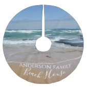 海ビーチ ブラッシュドポリエステルツリースカート (正面)